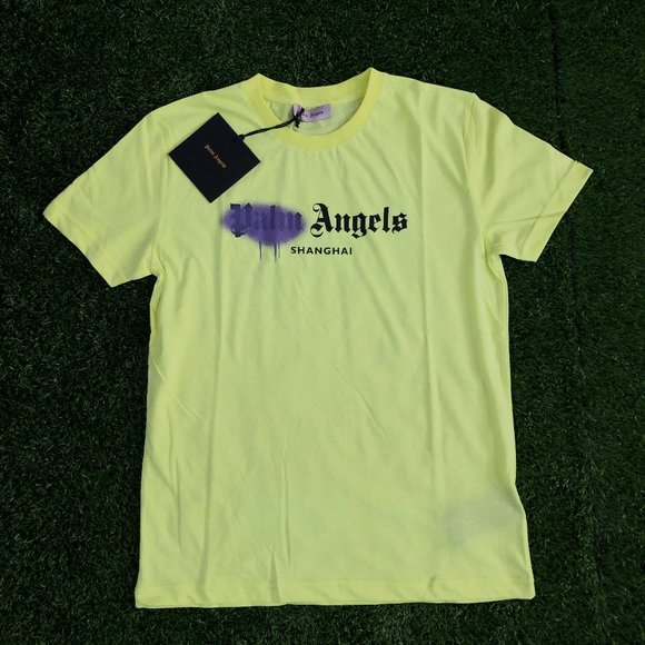 palm angels t shirt neon